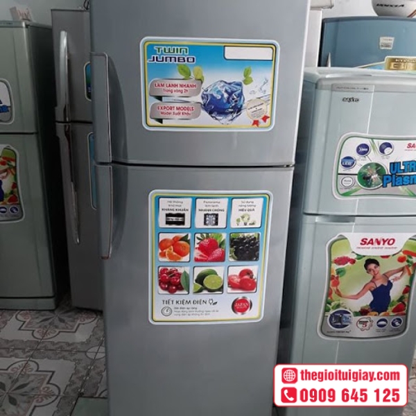  Mẫu decal dán tủ lạnh Sanyo chống nước 