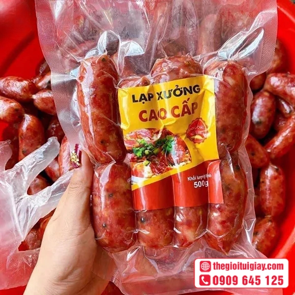  Mẫu tem lạp xưởng cao cấp dán bao bì hút chân không 