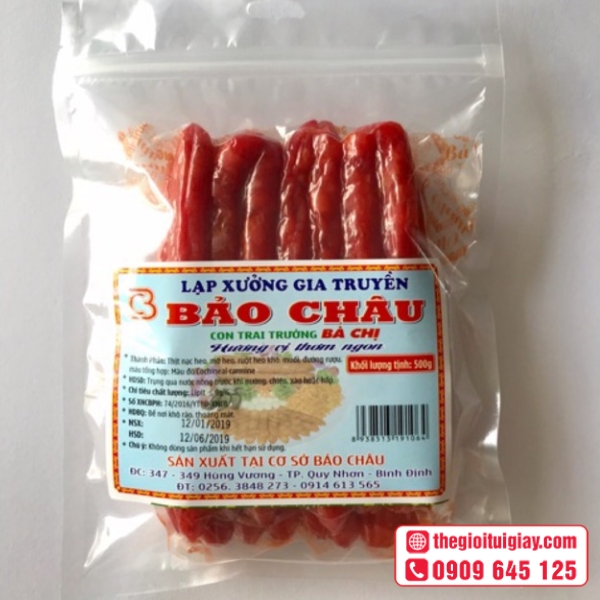  Mẫu thiết kế tem lạp xưởng cho thương hiệu Bảo Châu 