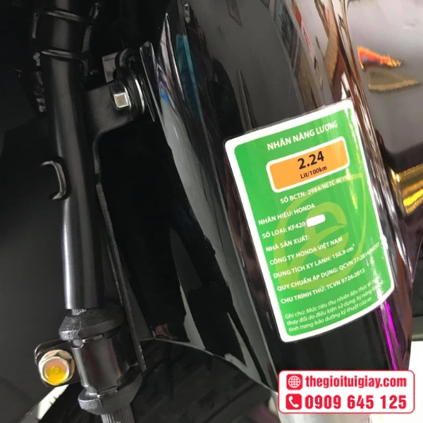  Mẫu tem năng lượng bền màu, chống trầy xước 