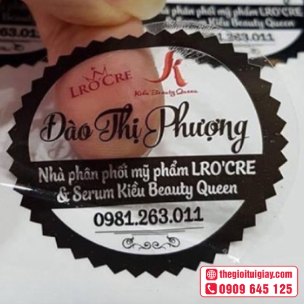  Mẫu tem nhà phân phối chuyên nghiệp và hiện đại LRO''''CRE 