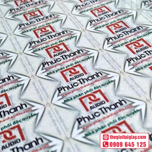  Mẫu tem nhà phân phối độc quyền, dễ nhận diện thương hiệu Audio PhucThanh 