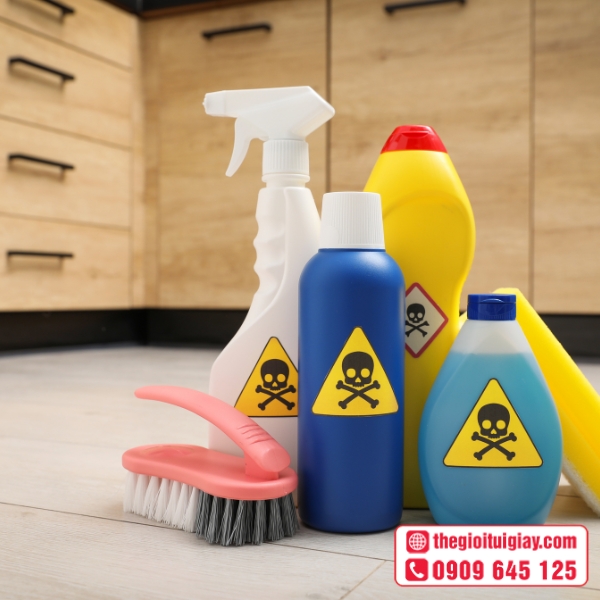  Mẫu tem nhãn hóa chất cảnh báo nguy hiểm 