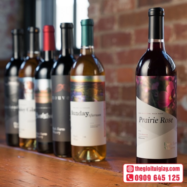  Mẫu tem nhãn rượu vang đẹp mắt 