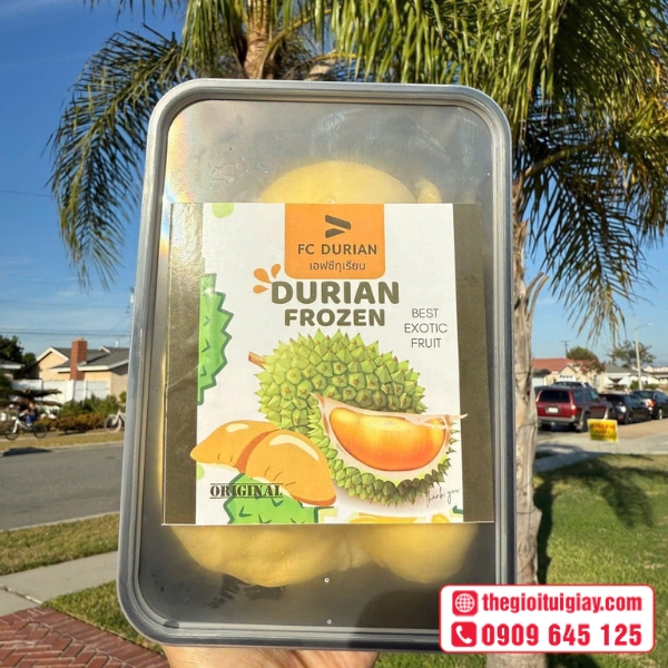 Mẫu tem nhãn sầu riêng chuyên nghiệp cho xuất khẩu