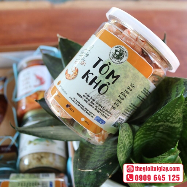  Mẫu tem nhãn sản phẩm tôm khô khẳng định thương hiệu Việt 