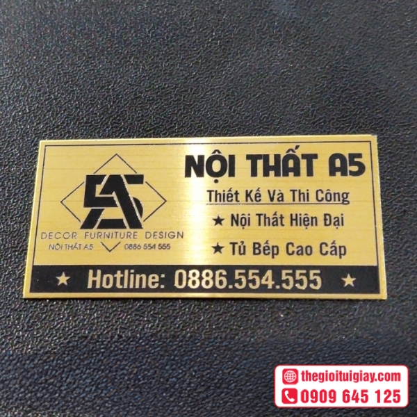 Mẫu tem nội thất cao cấp trên đồ gỗ nội thất - Nội Thất A5