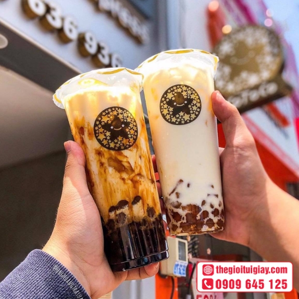 Mẫu tem trà sữa logo nổi bật khẳng định thương hiệu - Tocotoco