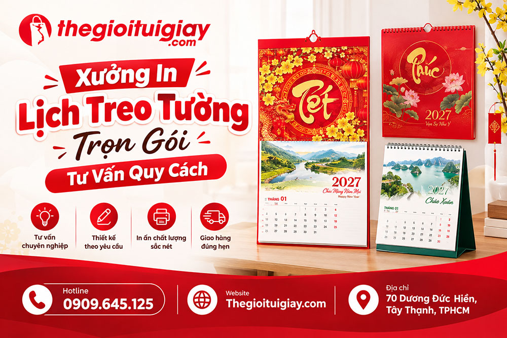 In Lịch Treo Tường