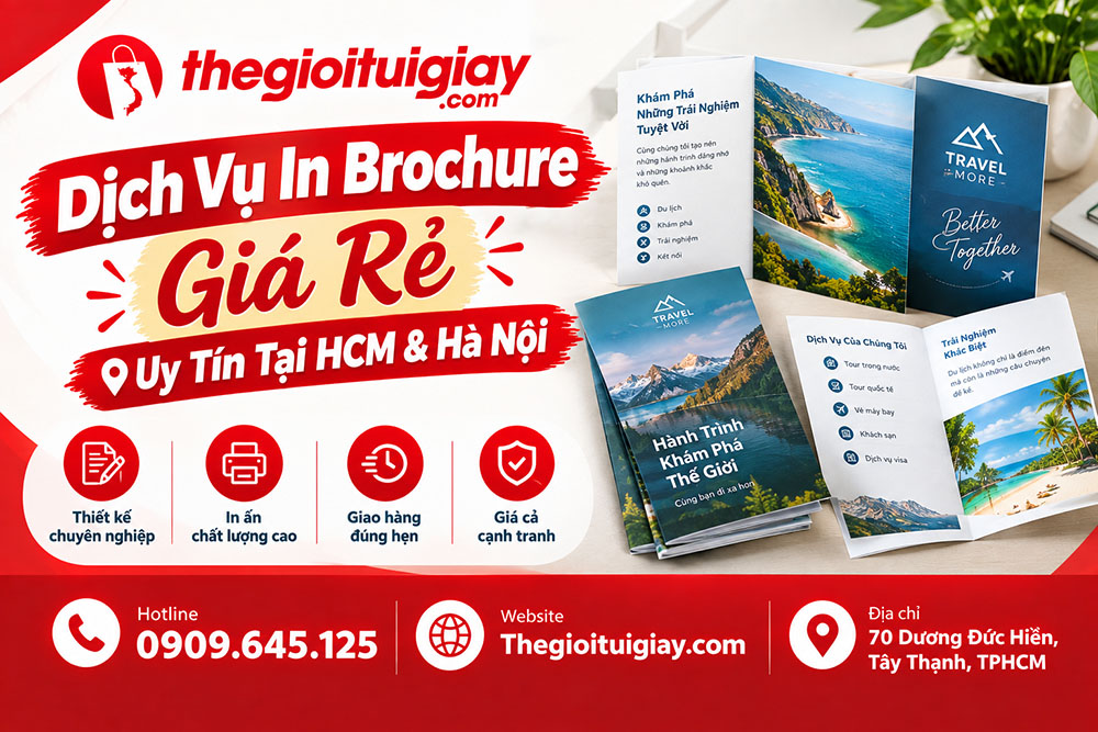 Dịch Vụ In Brochure Giá Rẻ Uy Tín Tại HCM & Hà Nội