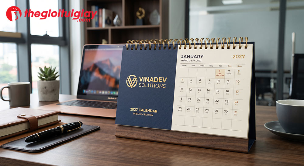 Tầm quan trọng của việc in lịch để b&agrave;n đối với doanh nghiệp