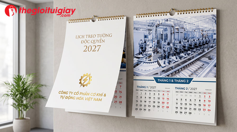 Thiết kế v&agrave; in lịch độc quyền theo y&ecirc;u cầu chuy&ecirc;n nghiệp