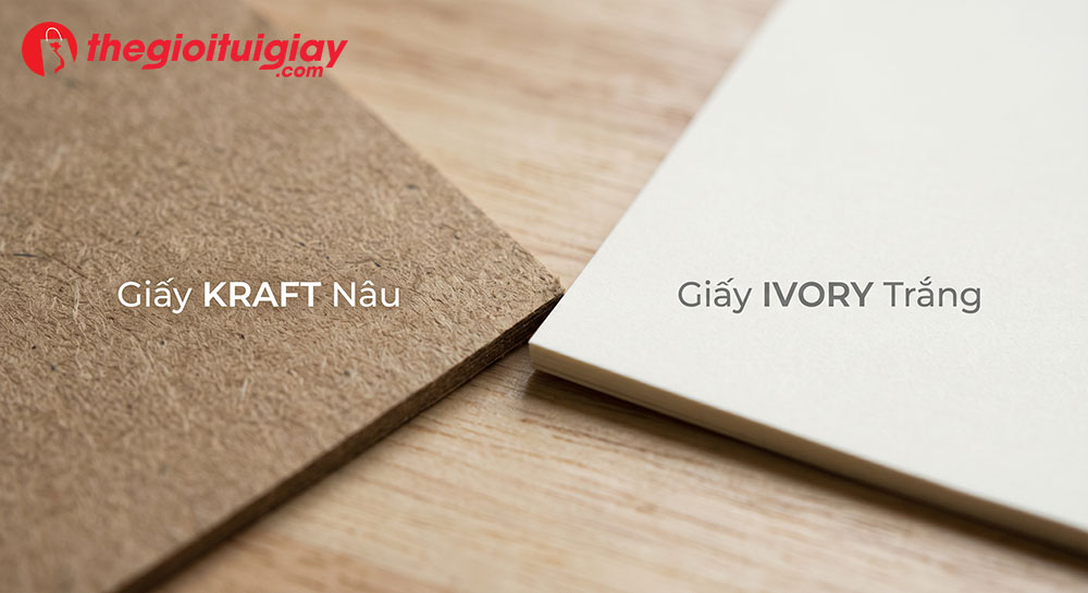 Sự khác biệt giữa giấy Kraft và giấy Ivory trong sản xuất hộp đựng thực phẩm