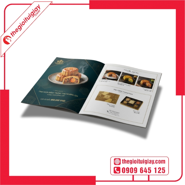  Mẫu catalogue bánh trung thu hiện đại phong cách châu Á 