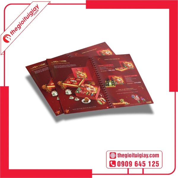  Mẫu catalogue bánh trung thu hộp quà sang trọng 