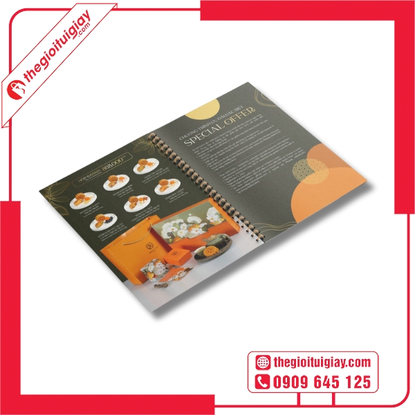 Mẫu catalogue bánh trung thu hộp quà biếu sang trọng tinh tế