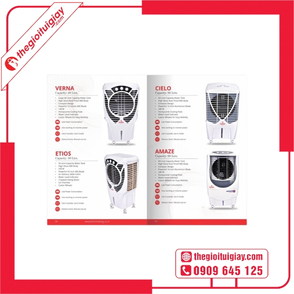 Mẫu catalogue sản phẩm gia dụng mới nhất