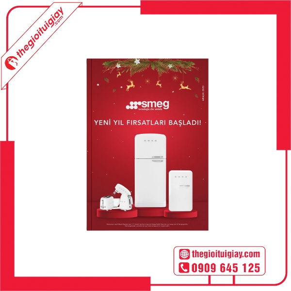 Mẫu catalogue đồ gia dụng sang trọng smeg