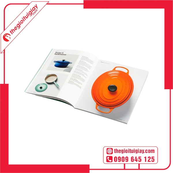  Mẫu catalogue đồ gia dụng chất liệu giấy Couche 