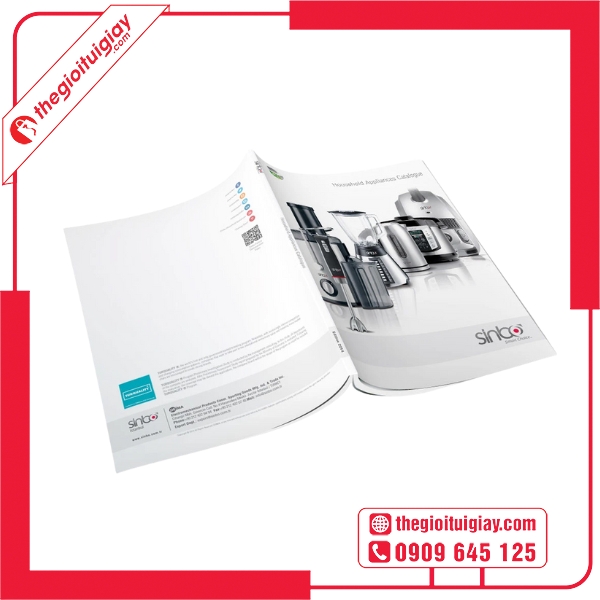  Mẫu thiết kế catalogue đồ gia dụng chuyên nghiệp Sinbo 