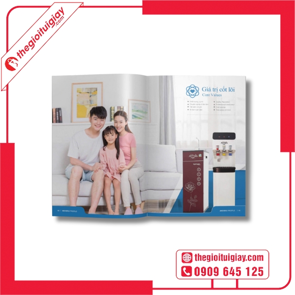Mẫu catalogue máy lọc nước đa năng cho gia đình Việt