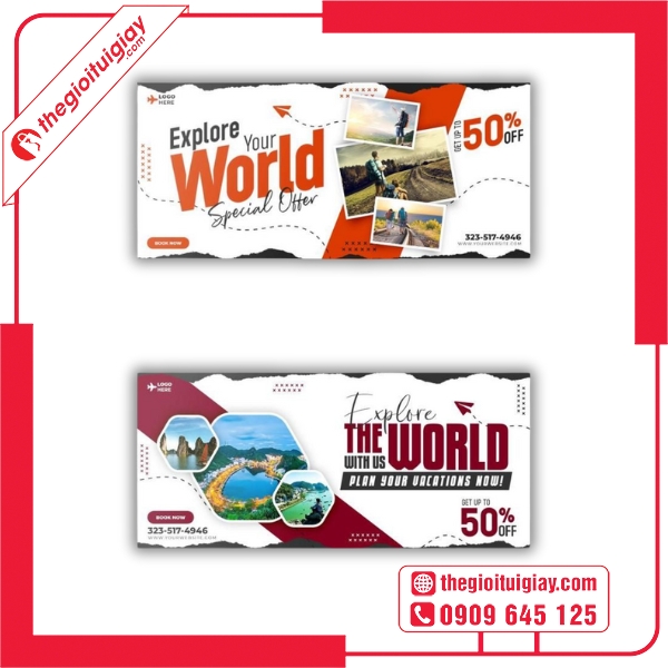  Mẫu voucher du lịch in chất lượng cao, dùng cho chiến dịch quảng cáo 