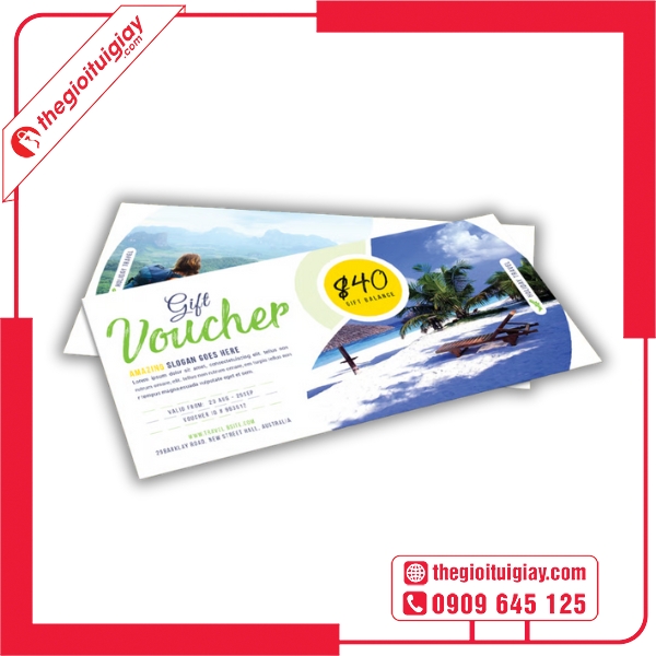  Mẫu voucher du lịch dành cho kỳ nghỉ hè 
