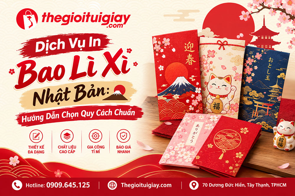 In Bao Lì Xì Nhật Bản