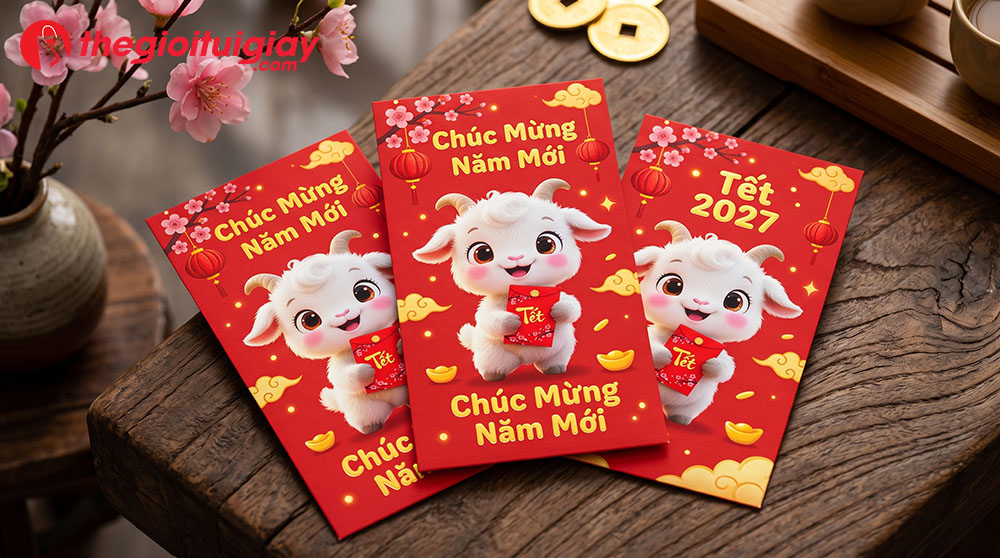 Mẫu bao l&igrave; x&igrave; 12 con gi&aacute;p phong c&aacute;ch chibi