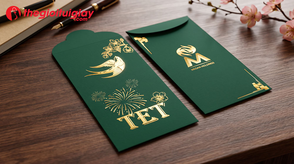 In bao l&igrave; x&igrave; cao cấp in logo gi&uacute;p n&acirc;ng tầm thương hiệu