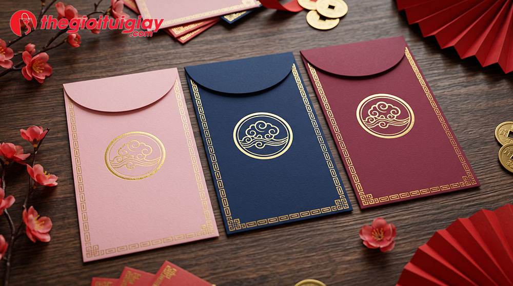 Mẫu thiết kế bao l&igrave; x&igrave; độc quyền phong c&aacute;ch tối giản