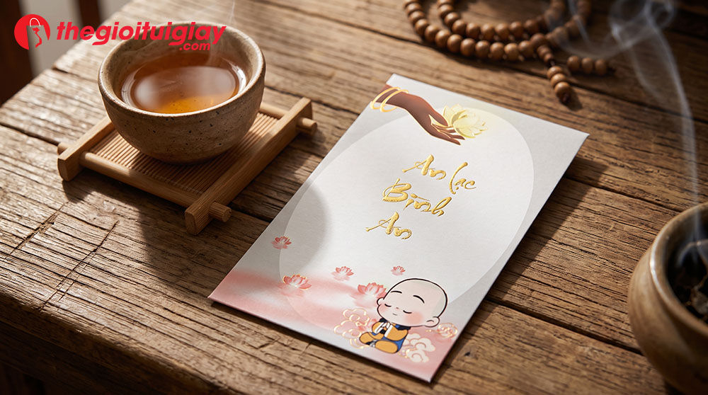 &Yacute; nghĩa s&acirc;u sắc của phong bao l&igrave; x&igrave; Phật gi&aacute;o trao tặng m&ugrave;a xu&acirc;n