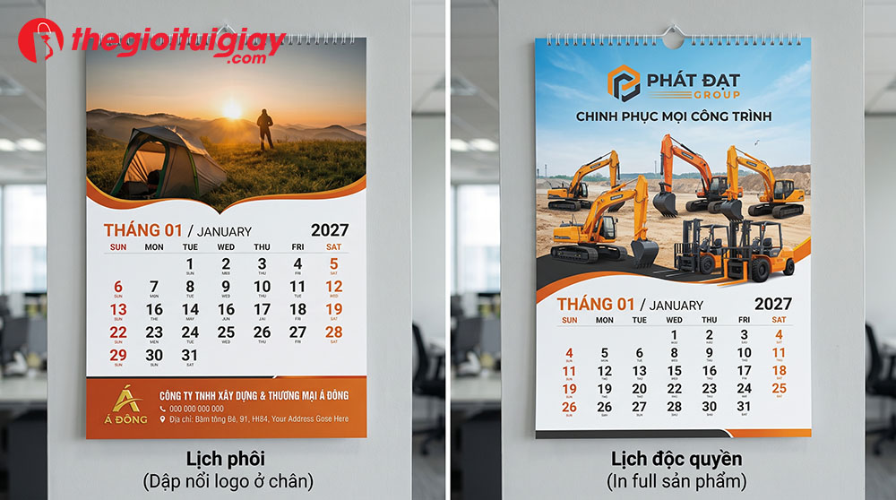 So s&aacute;nh thực tế giữa lịch ph&ocirc;i sẵn v&agrave; lịch thiết kế độc quyền