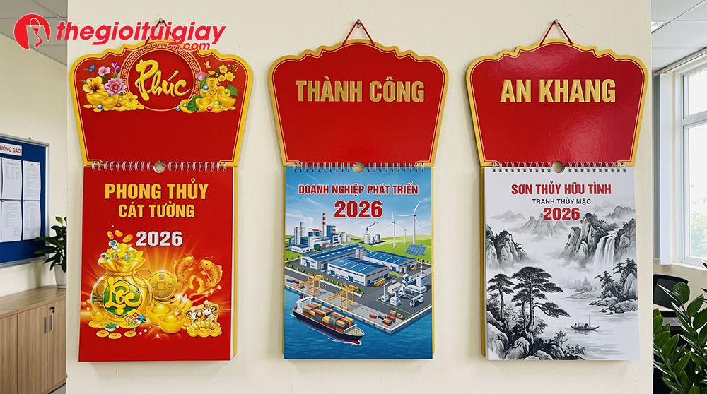 C&aacute;c chủ đề thiết kế lịch 52 tuần ấn tượng l&agrave;m qu&agrave; tặng doanh nghiệp