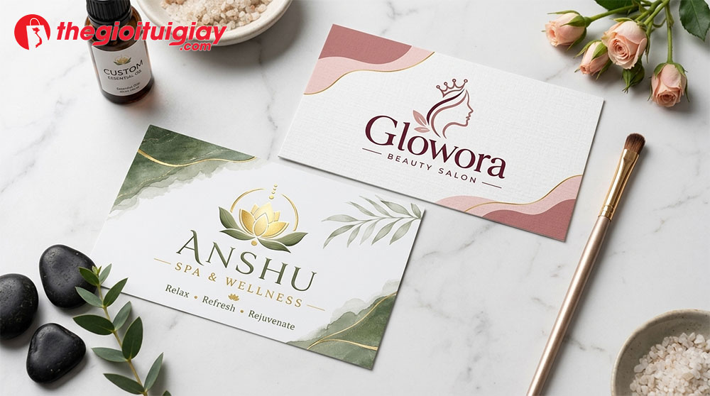 Chất liệu giấy in name card đa dạng từ Couche đến giấy mỹ thuật