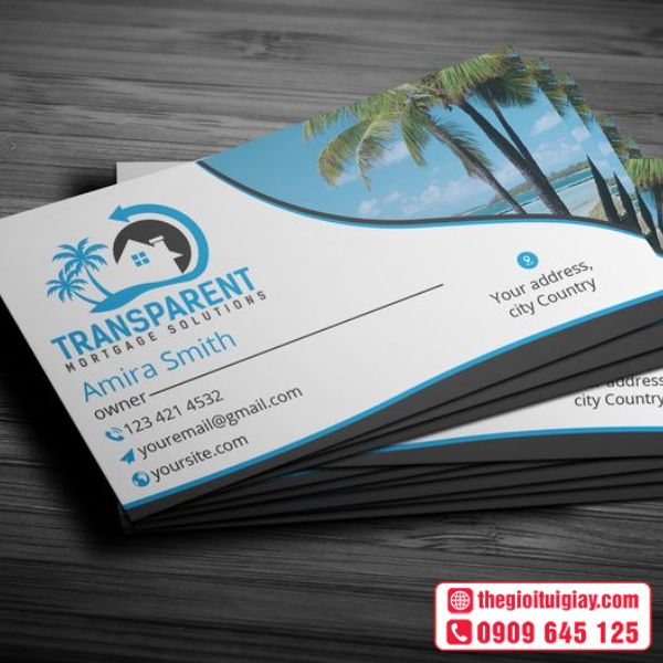 Card Visit Du Lịch Đẹp