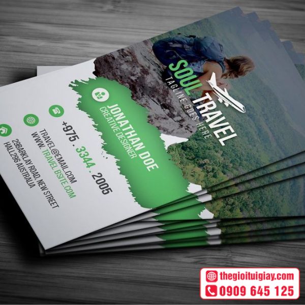 Card Visit Du Lịch Chữa Lành