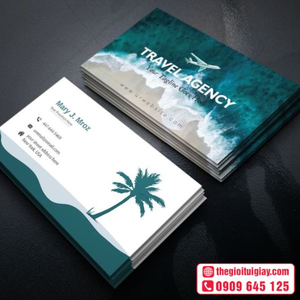 Name Card Travel Agency