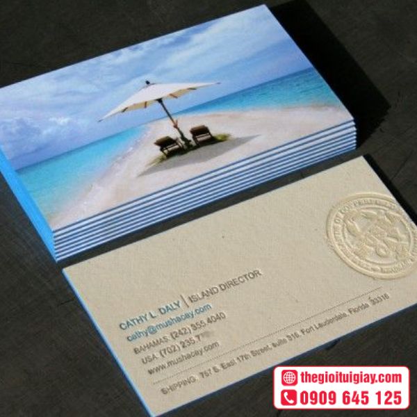 Name Card Du Lịch Nghỉ Dưỡng