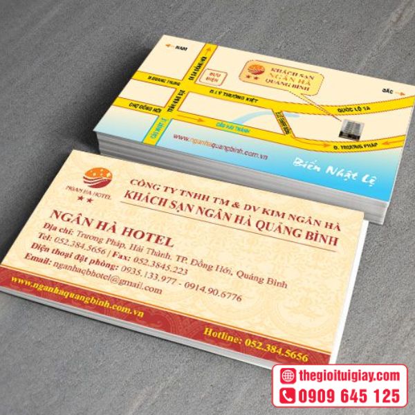  Card khách sạn Ngân Hà ấn tượng