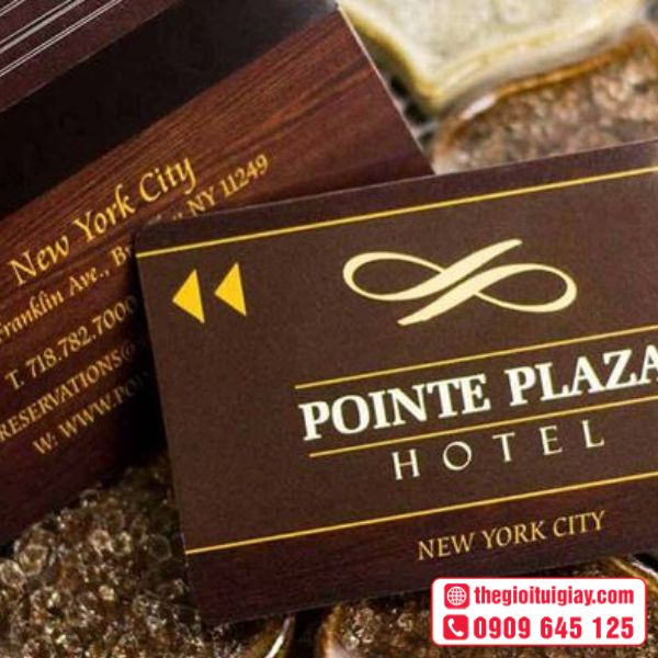 Mẫu card khách sạn hiện đại