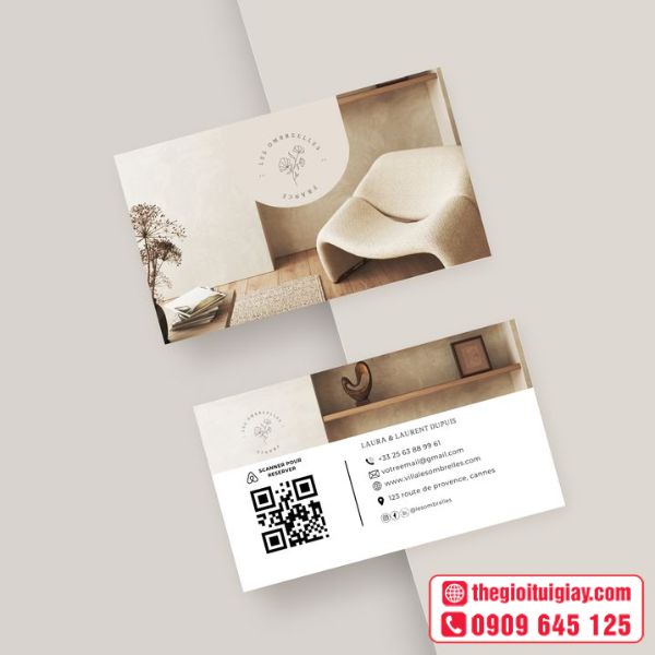 Name card visit khách sạn đẳng cấp