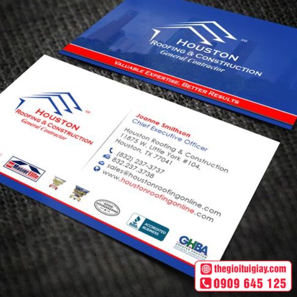 Card Visit Nhôm Kính Thú Hút 