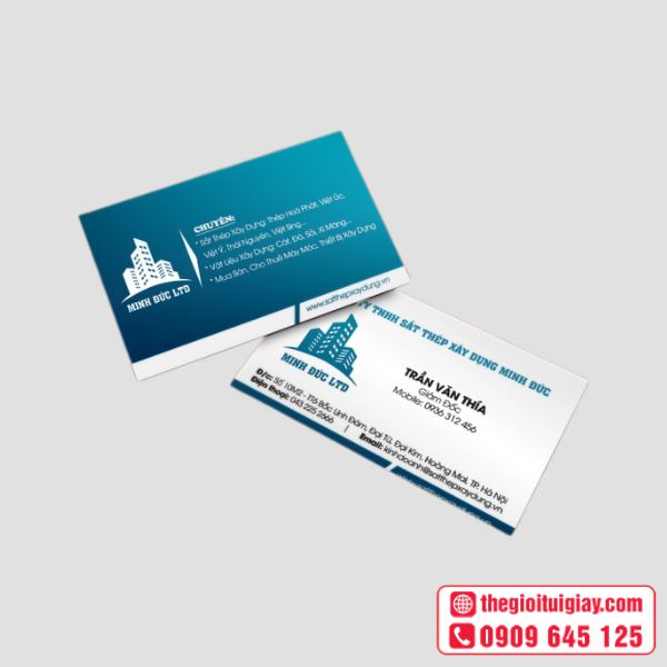Card Visit Sắt Thép Xây Dựng