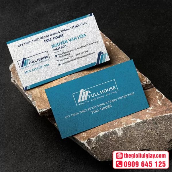 Card Visit Công Ty Trang Trí Nội Thất