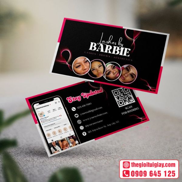 Card Visit Phun Xăm Thẩm Mỹ Tinh Tế