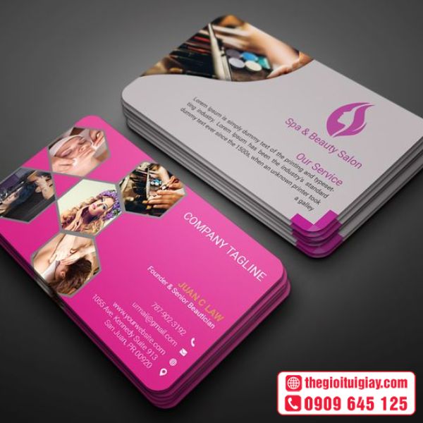 Card Visit Spa & Beauty Salon