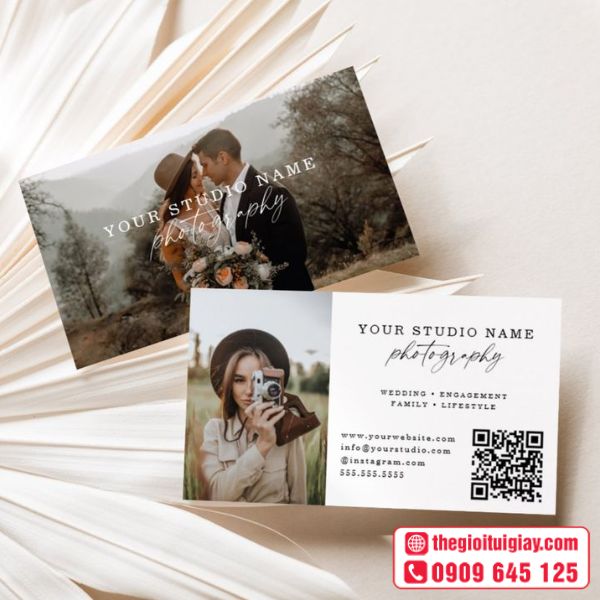 Name card tiếng anh có hình ảnh