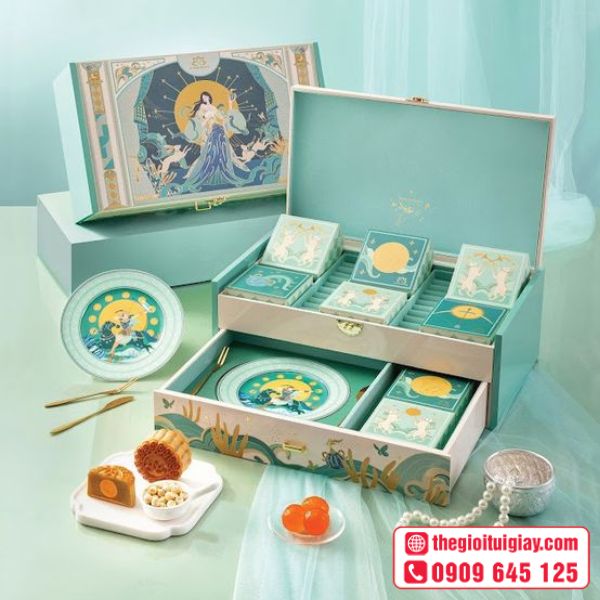 Hộp giấy đựng bánh trung thu