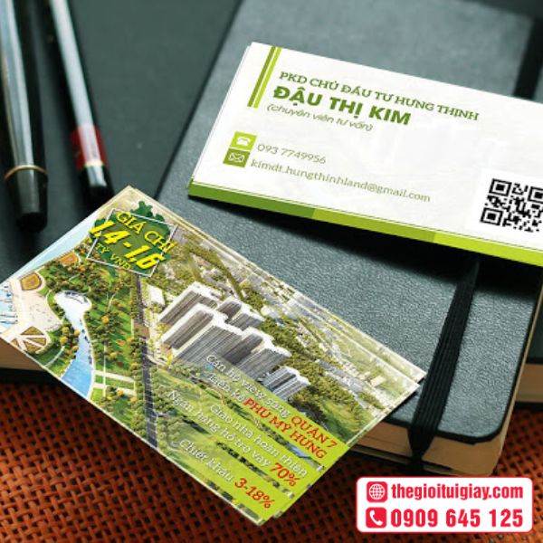 Card visit mua bán đất nền thổ cư